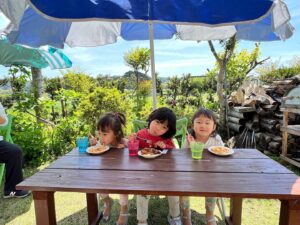 おうちピクニック️   メシは外で食うにかぎる！