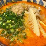 たけのこトッピングでさらに美味しい「タンタン麺」