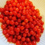 甘酸っぱいんがたまらんユスラウメ