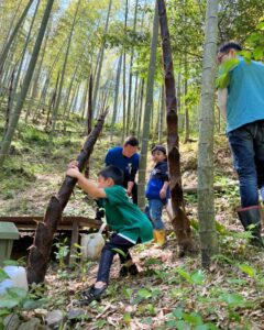 たけのこの思い出 -子どもたちとで竹やぶで遊びました-