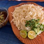 暑い夏を乗り切るスダチうどん