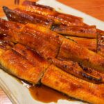 タレを洗い流して酒蒸しにした土用のうなぎうまい!!!!!