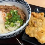 肉おろしぶっかけ&とり天 @かまたまーる