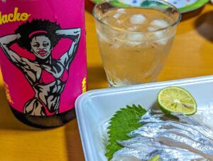 太刀魚のお刺身&macho