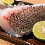 鯛の湯引き️✖️スダチ