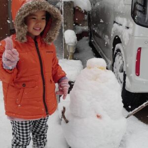 雪あそびin徳島