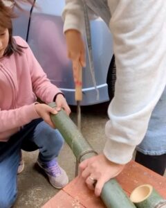 お正月の門松づくり