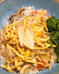 2023シーズン初の『たけのこごはん』