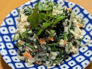 クレソン×しろあえ