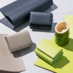 竹のレザーからできたお財布