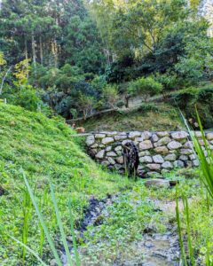 里山×水車のある風景