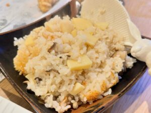2024シーズン初物　たけのこごはん