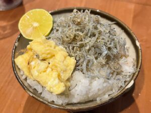 小松島のちりめんでガッツリ朝ご飯