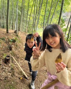 2024シーズン　こどもたちも一緒に『筍姫』たけのこ掘り